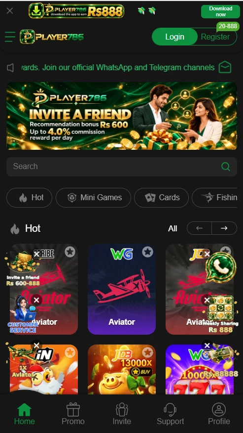 PLAYER786 Game